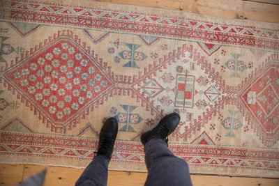 3x13.5 Vintage Distressed Serab Rug Runner by Old New House® - product image 2 for Resin Society