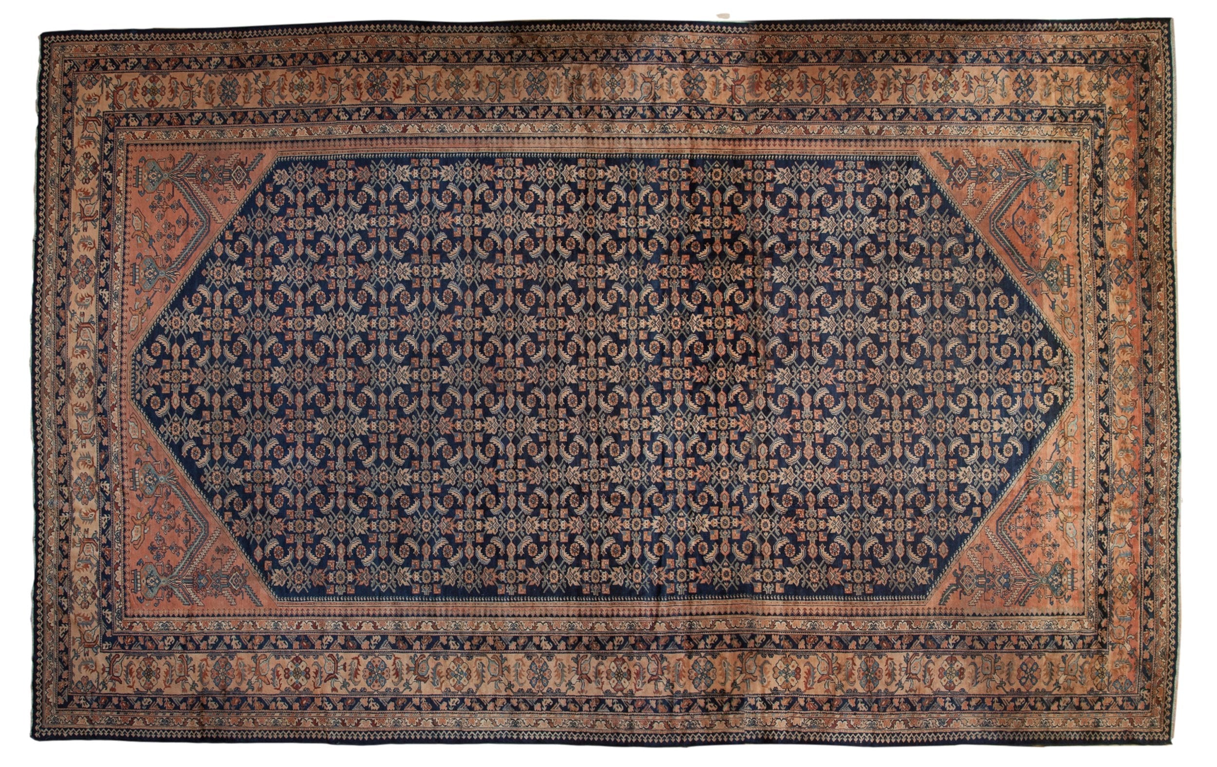 12x18.5 Vintage Fine Lilihan Carpet by Old New House® - main product image for Resin Society