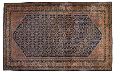12x18.5 Vintage Fine Lilihan Carpet by Old New House® - main product image for Resin Society