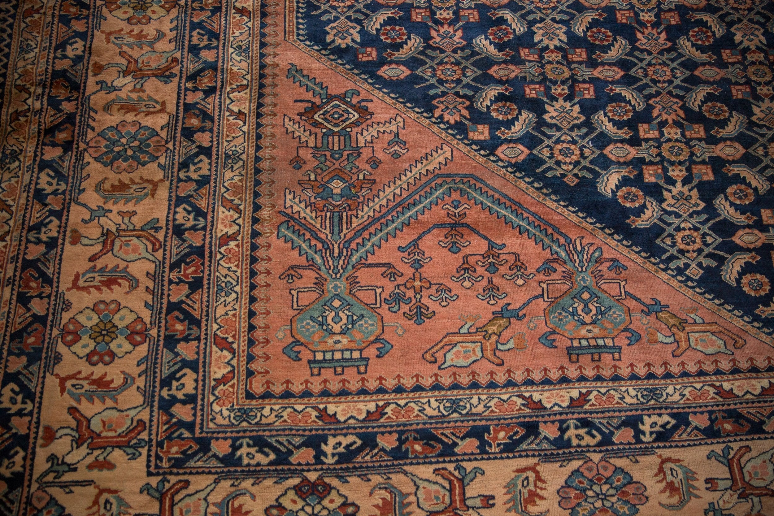 12x18.5 Vintage Fine Lilihan Carpet by Old New House® - product image 3 for Resin Society