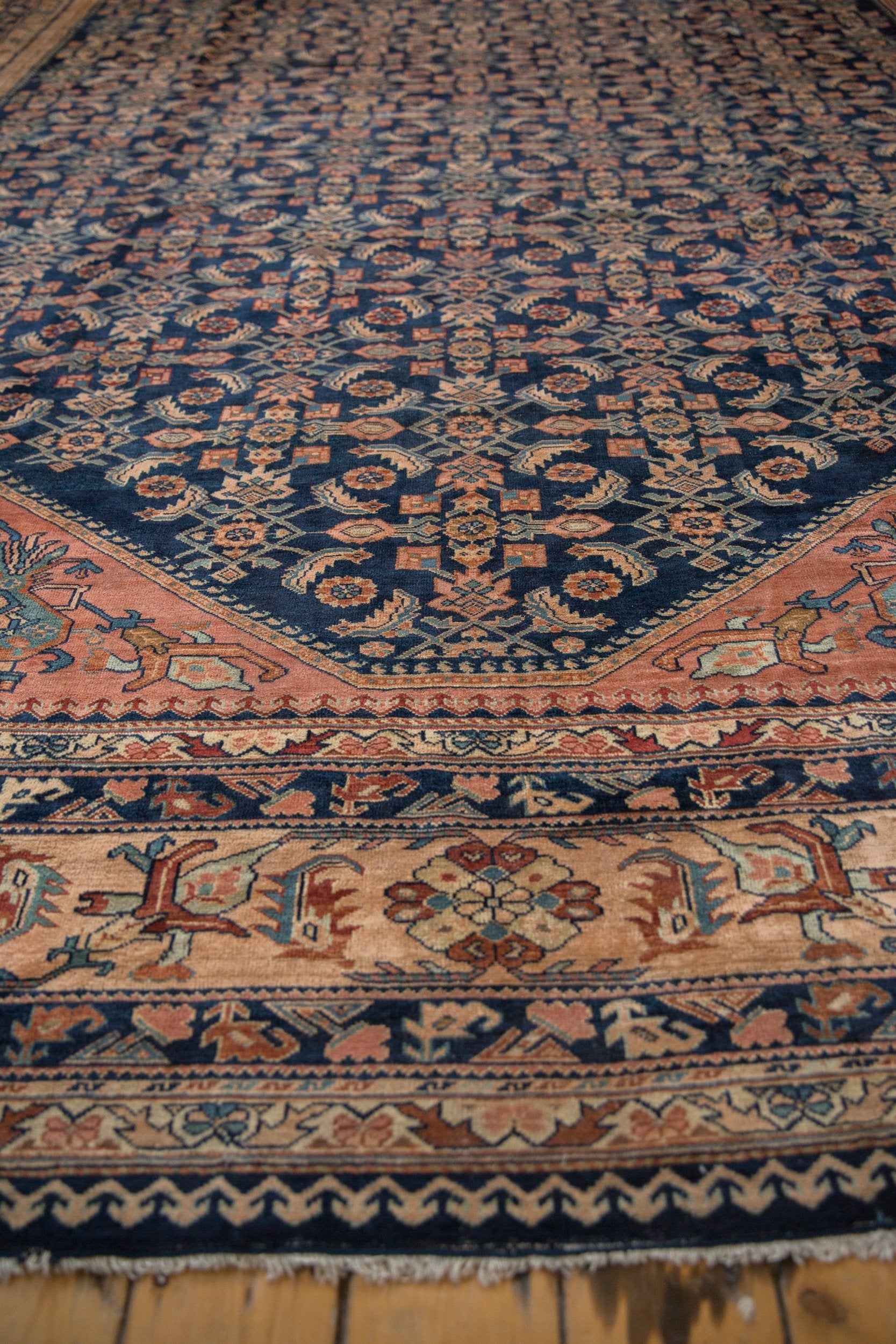 12x18.5 Vintage Fine Lilihan Carpet by Old New House® - product image 5 for Resin Society