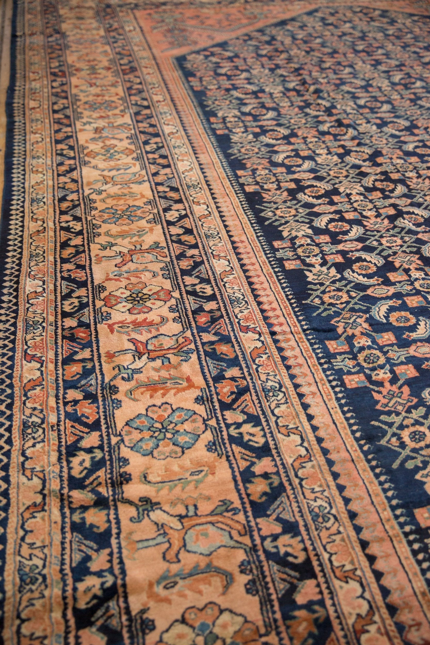 12x18.5 Vintage Fine Lilihan Carpet by Old New House® - product image 7 for Resin Society