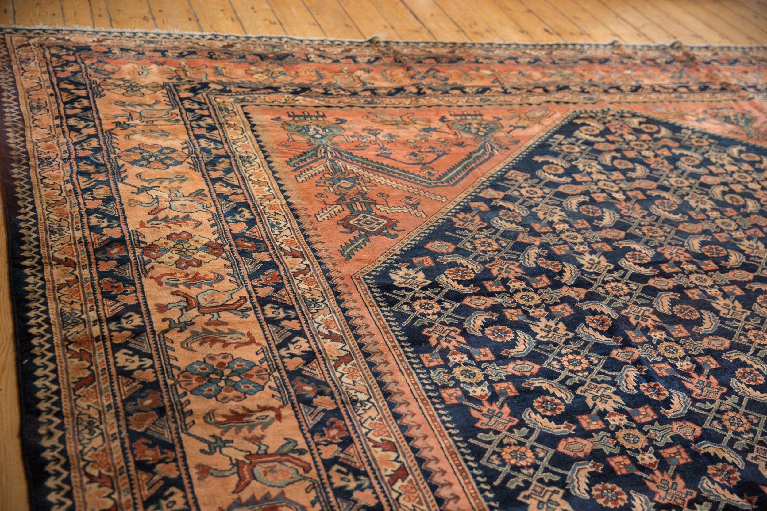 12x18.5 Vintage Fine Lilihan Carpet by Old New House® - product image 12 for Resin Society