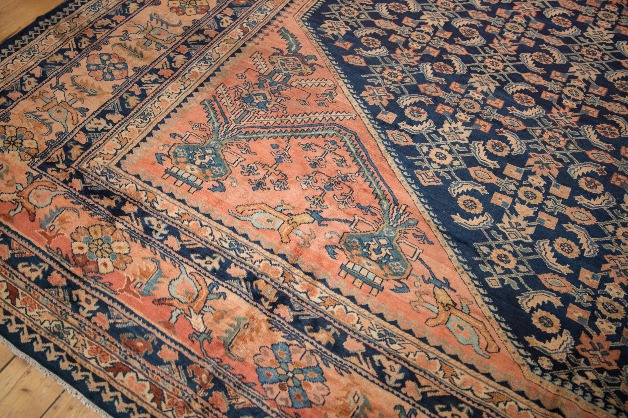 12x18.5 Vintage Fine Lilihan Carpet by Old New House® - product image 14 for Resin Society