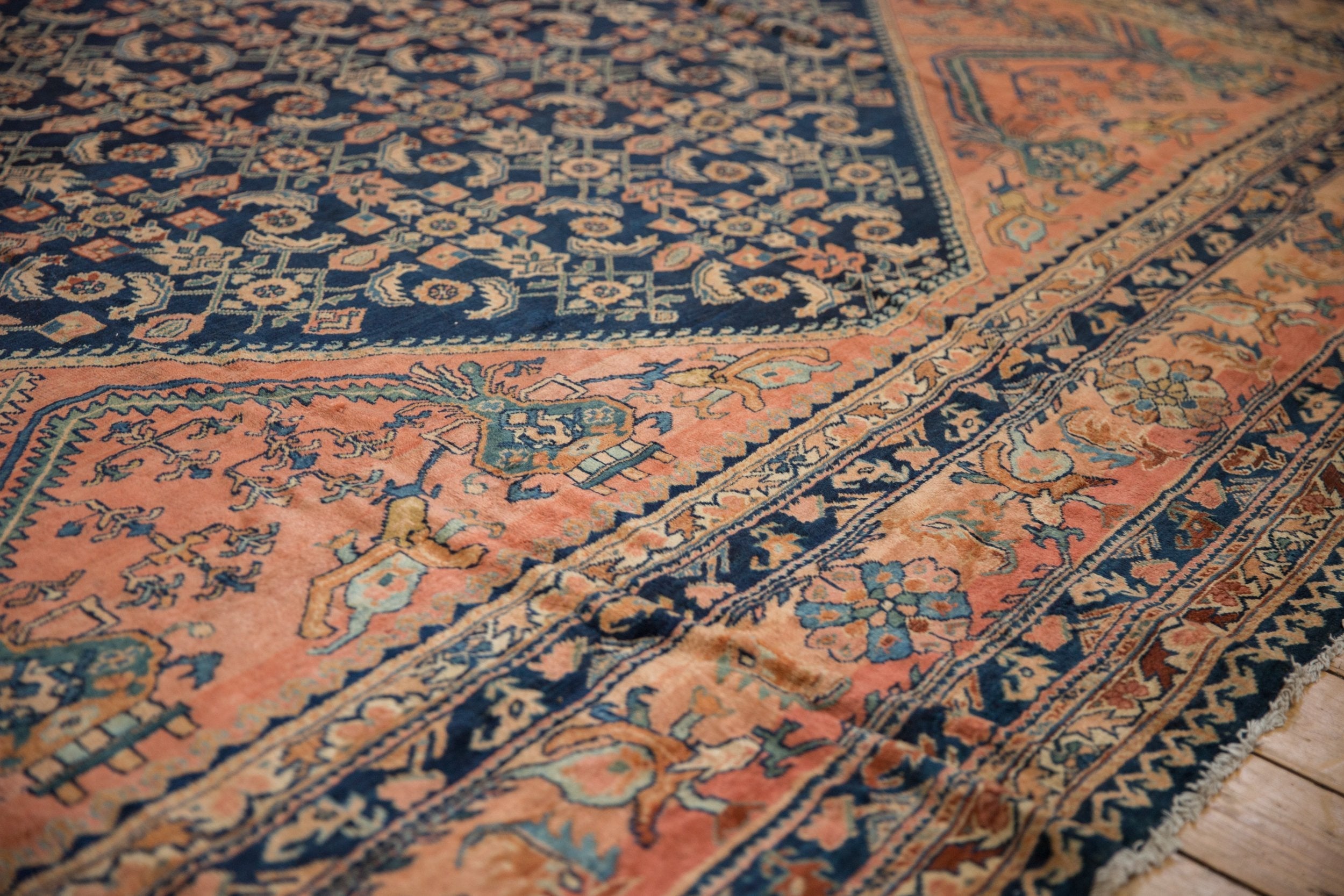 12x18.5 Vintage Fine Lilihan Carpet by Old New House® - product image 16 for Resin Society