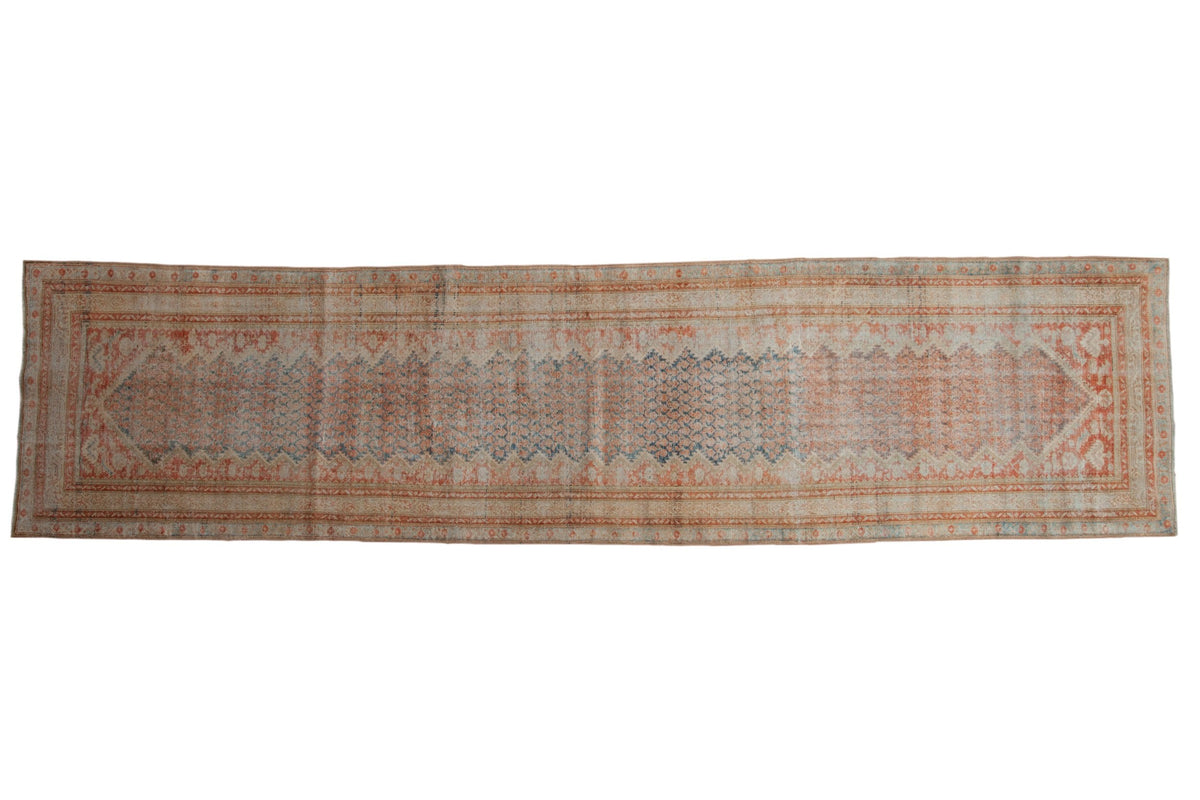 3.5x13.5 Vintage Fine Distressed Mahal Rug Runner by Old New House® - main product image for Resin Society
