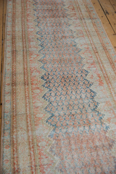 3.5x13.5 Vintage Fine Distressed Mahal Rug Runner by Old New House® - product image 5 for Resin Society