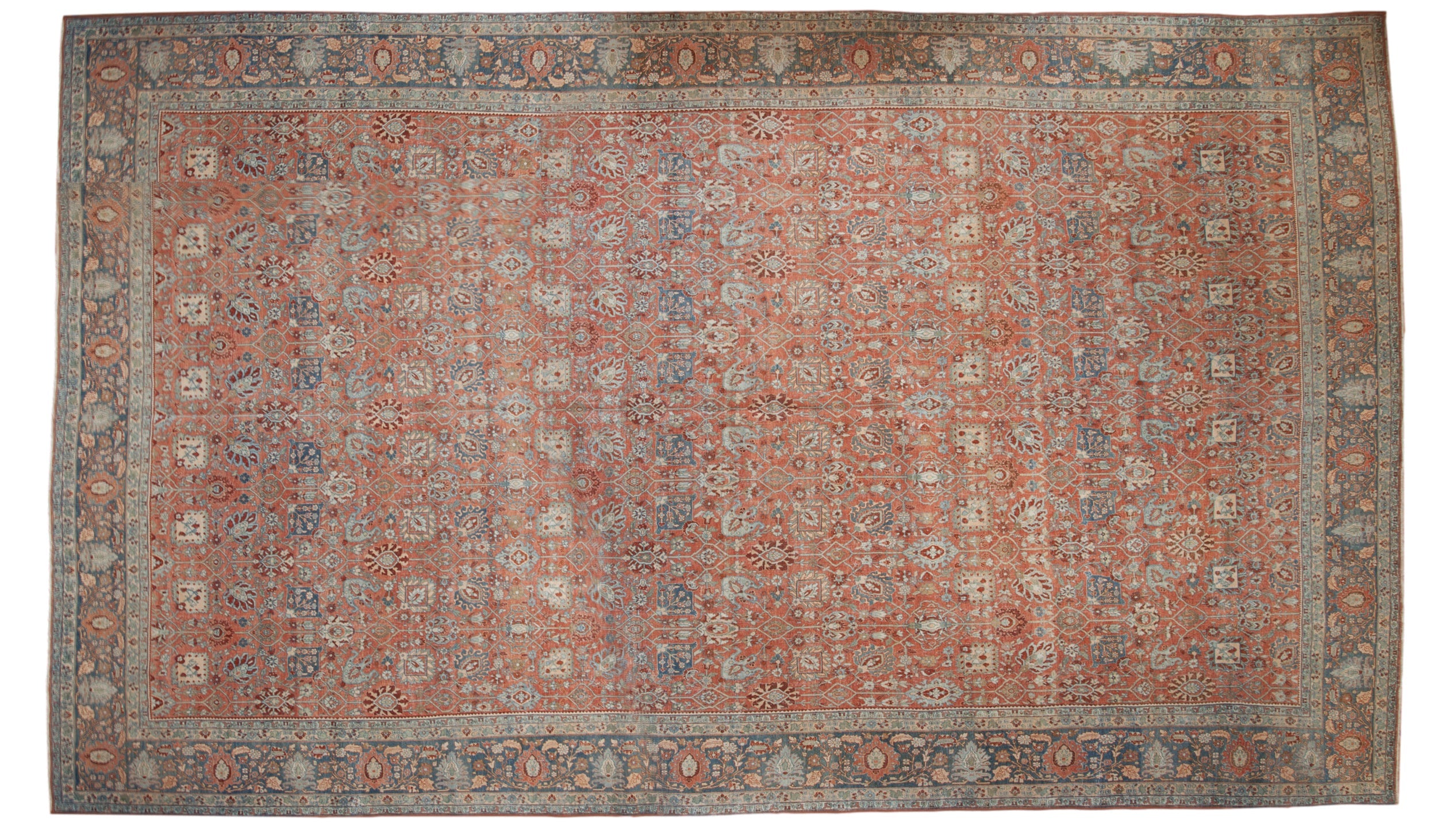 11x18 Vintage Distressed Bijar Carpet by Old New House® - main product image for Resin Society