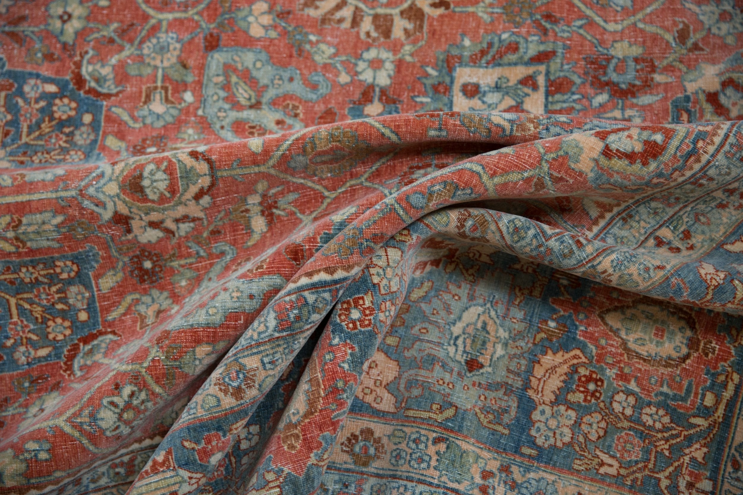 11x18 Vintage Distressed Bijar Carpet by Old New House® - product image 9 for Resin Society