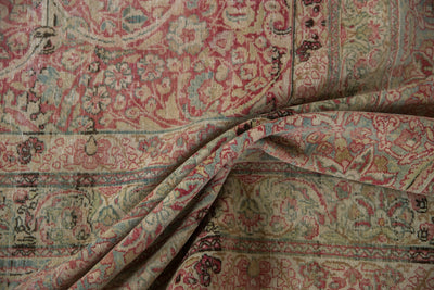 9.5x18.5 Antique Distressed Kermanshah Carpet by Old New House® - product image 9 for Resin Society