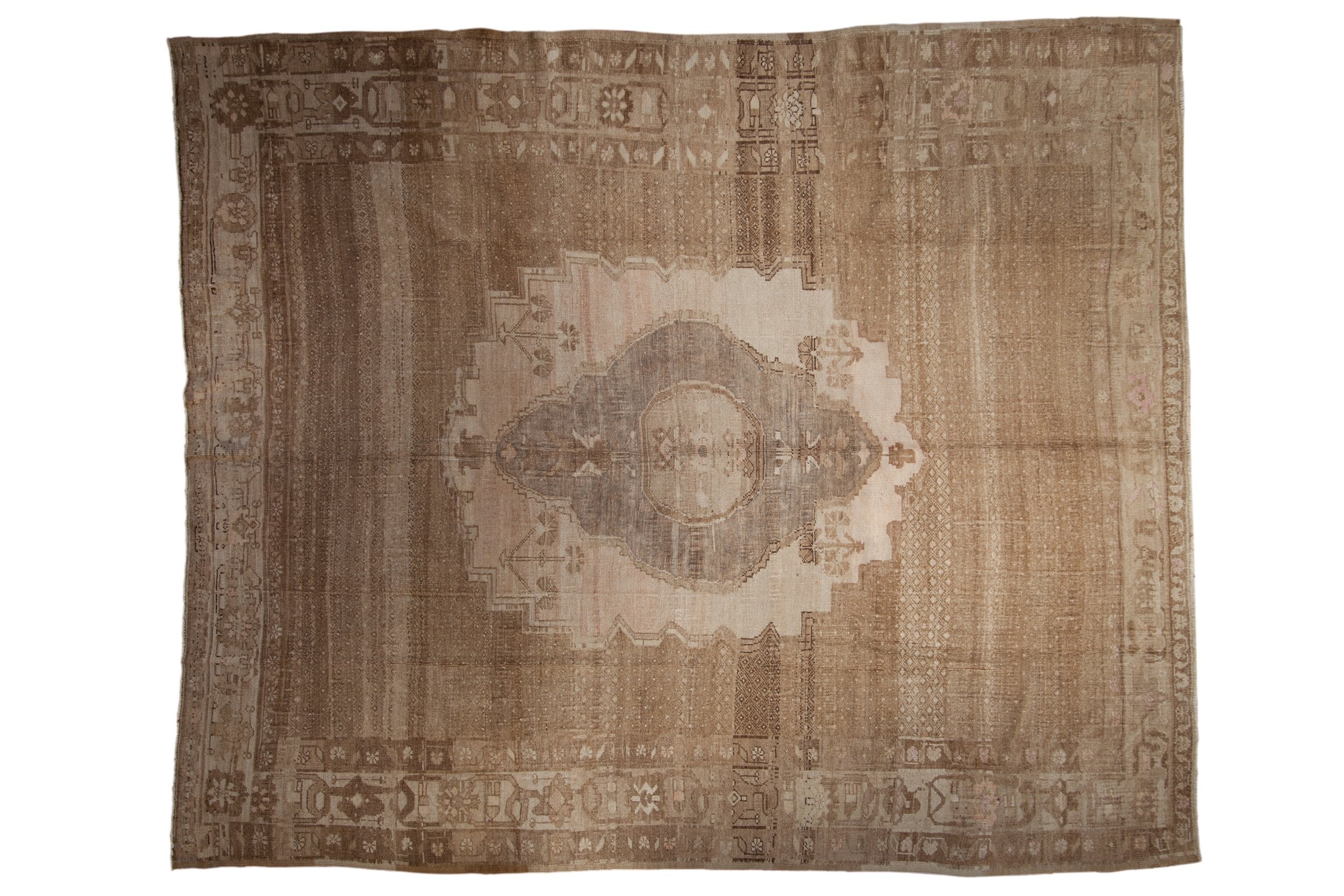 9.5x11 Vintage Distressed Oushak Carpet by Old New House® - main product image for Resin Society