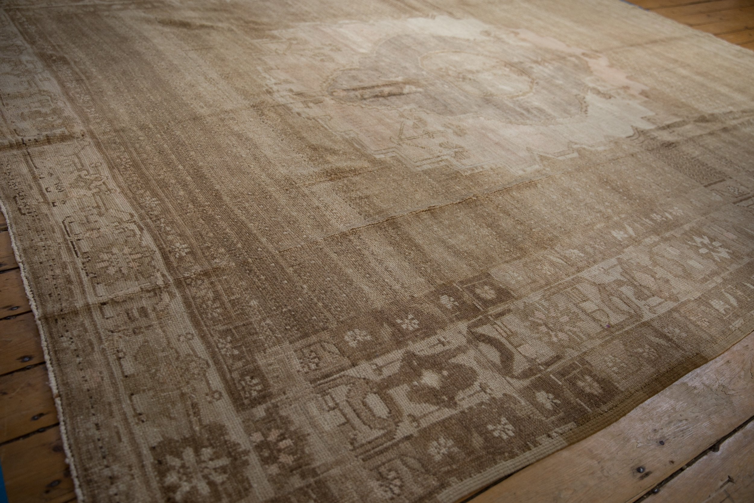 9.5x11 Vintage Distressed Oushak Carpet by Old New House® - product image 6 for Resin Society