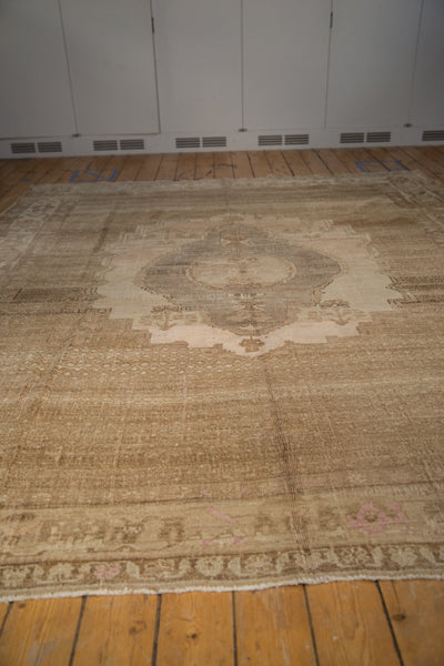 9.5x11 Vintage Distressed Oushak Carpet by Old New House® - product image 10 for Resin Society