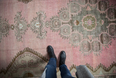 RESERVED 7.5x15.5 Vintage Distressed Kars Carpet Runner