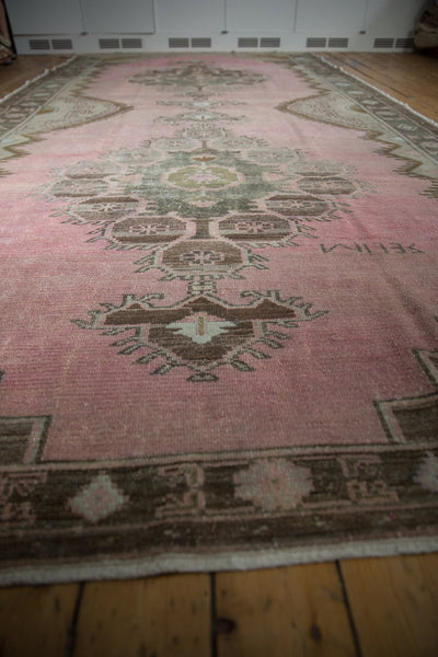 RESERVED 7.5x15.5 Vintage Distressed Kars Carpet Runner