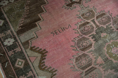RESERVED 7.5x15.5 Vintage Distressed Kars Carpet Runner