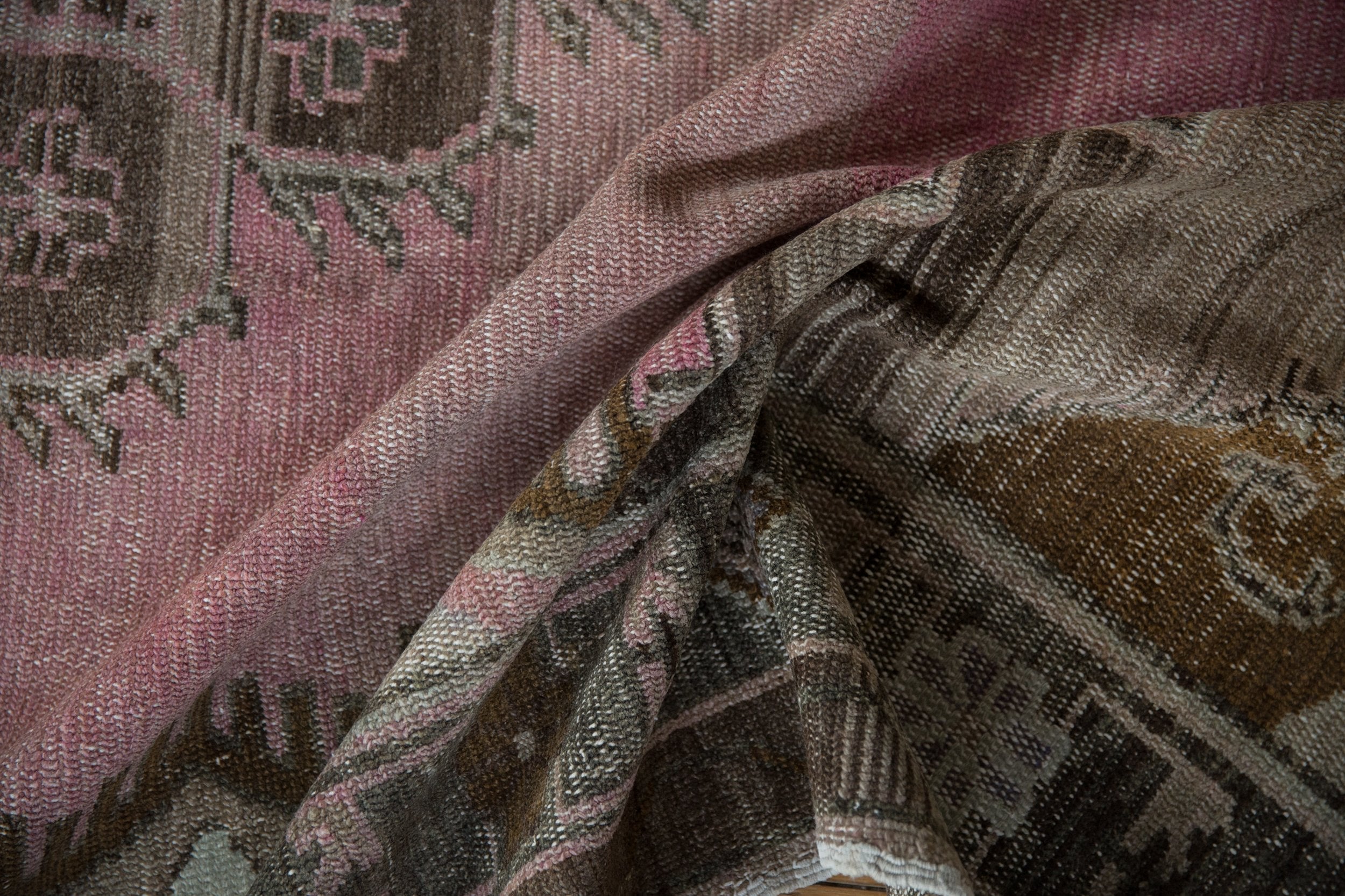 RESERVED 7.5x15.5 Vintage Distressed Kars Carpet Runner
