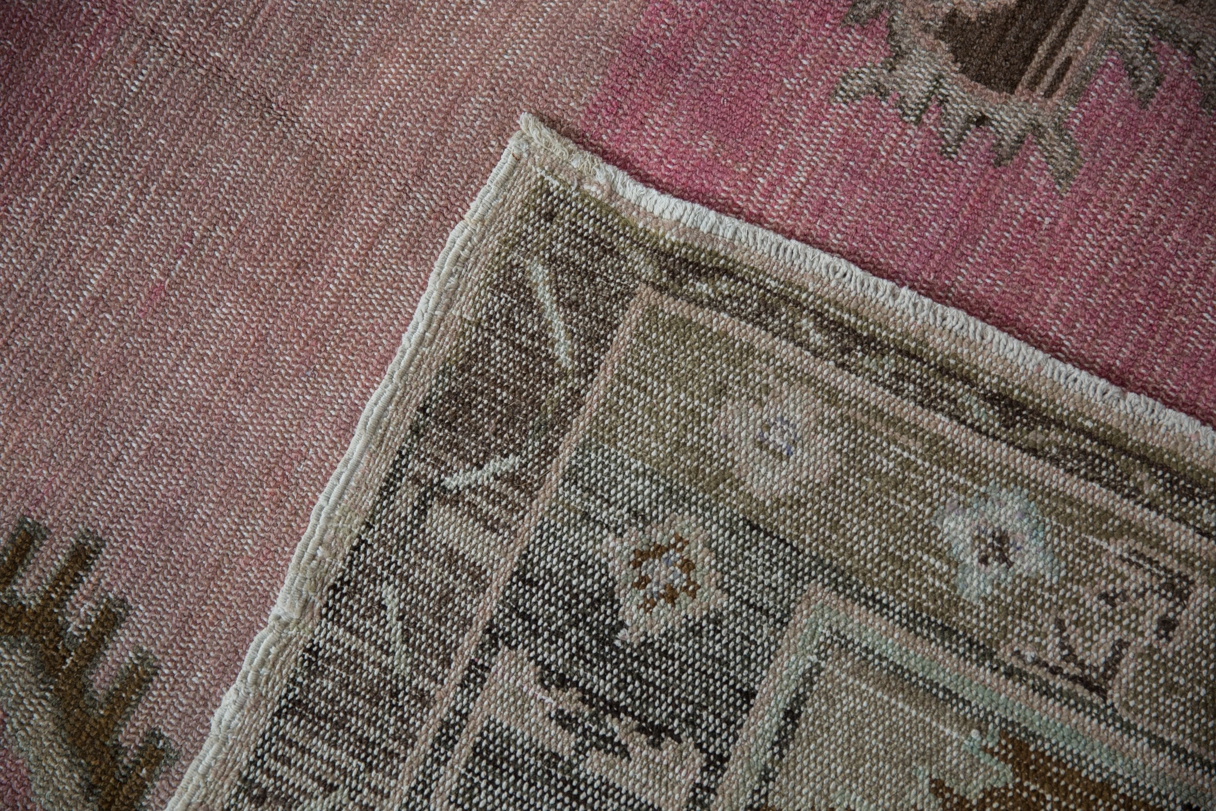 RESERVED 7.5x15.5 Vintage Distressed Kars Carpet Runner