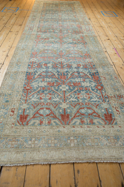 4x13.5 Vintage Distressed Hamadan Rug Runner by Old New House® - product image 3 for Resin Society