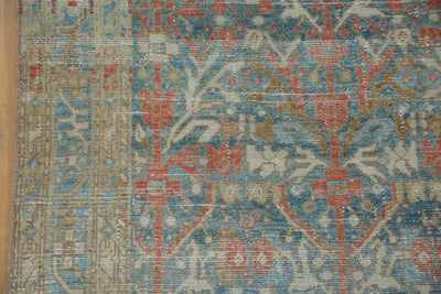 4x13.5 Vintage Distressed Hamadan Rug Runner by Old New House® - product image 6 for Resin Society