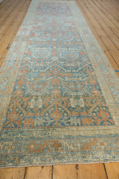 4x13.5 Vintage Distressed Hamadan Rug Runner by Old New House® - product image 7 for Resin Society