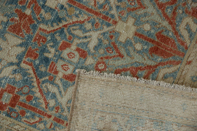 4x13.5 Vintage Distressed Hamadan Rug Runner by Old New House® - product image 10 for Resin Society