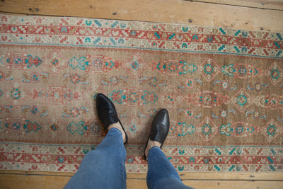3x16 Vintage Distressed Fragment Hamadan Rug Runner by Old New House® - product image 2 for Resin Society