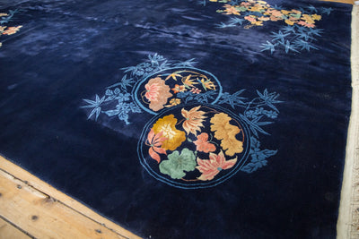 9.5x14 Vintage Nichols Art Deco Carpet by Old New House® - product image 3 for Resin Society