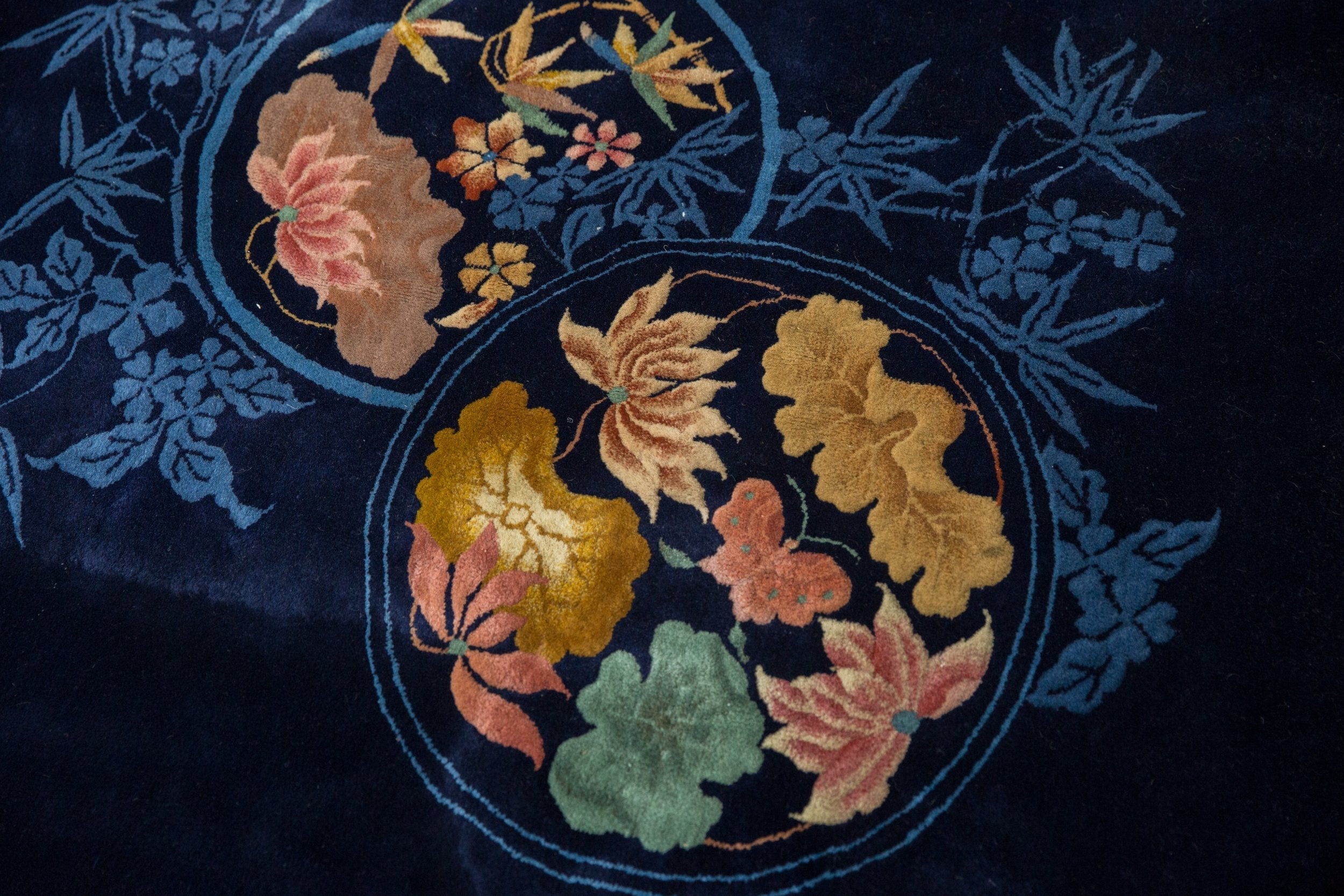 9.5x14 Vintage Nichols Art Deco Carpet by Old New House® - product image 4 for Resin Society