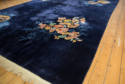 9.5x14 Vintage Nichols Art Deco Carpet by Old New House® - product image 5 for Resin Society