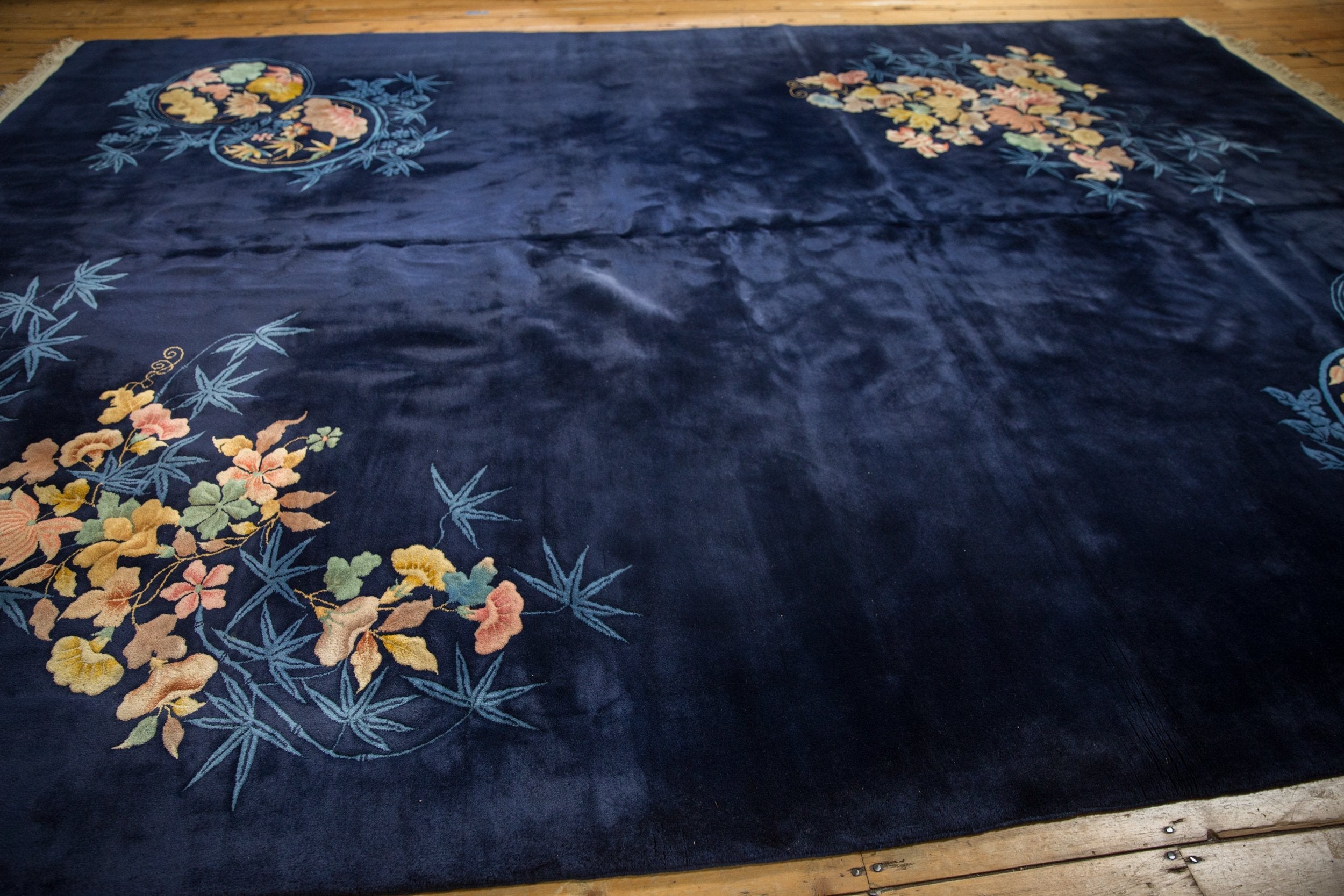 9.5x14 Vintage Nichols Art Deco Carpet by Old New House® - product image 10 for Resin Society