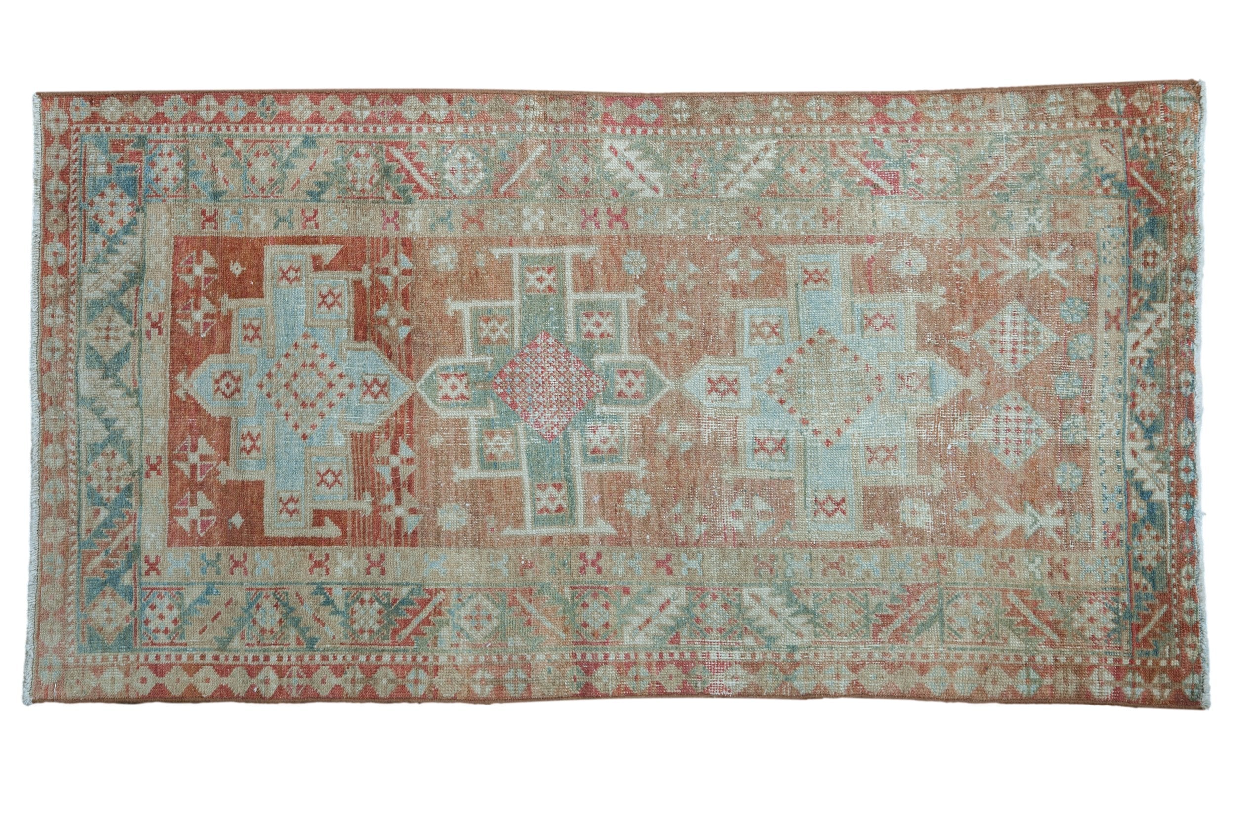 3x5.5 Vintage Distressed Karaja Rug by Old New House® - main product image for Resin Society