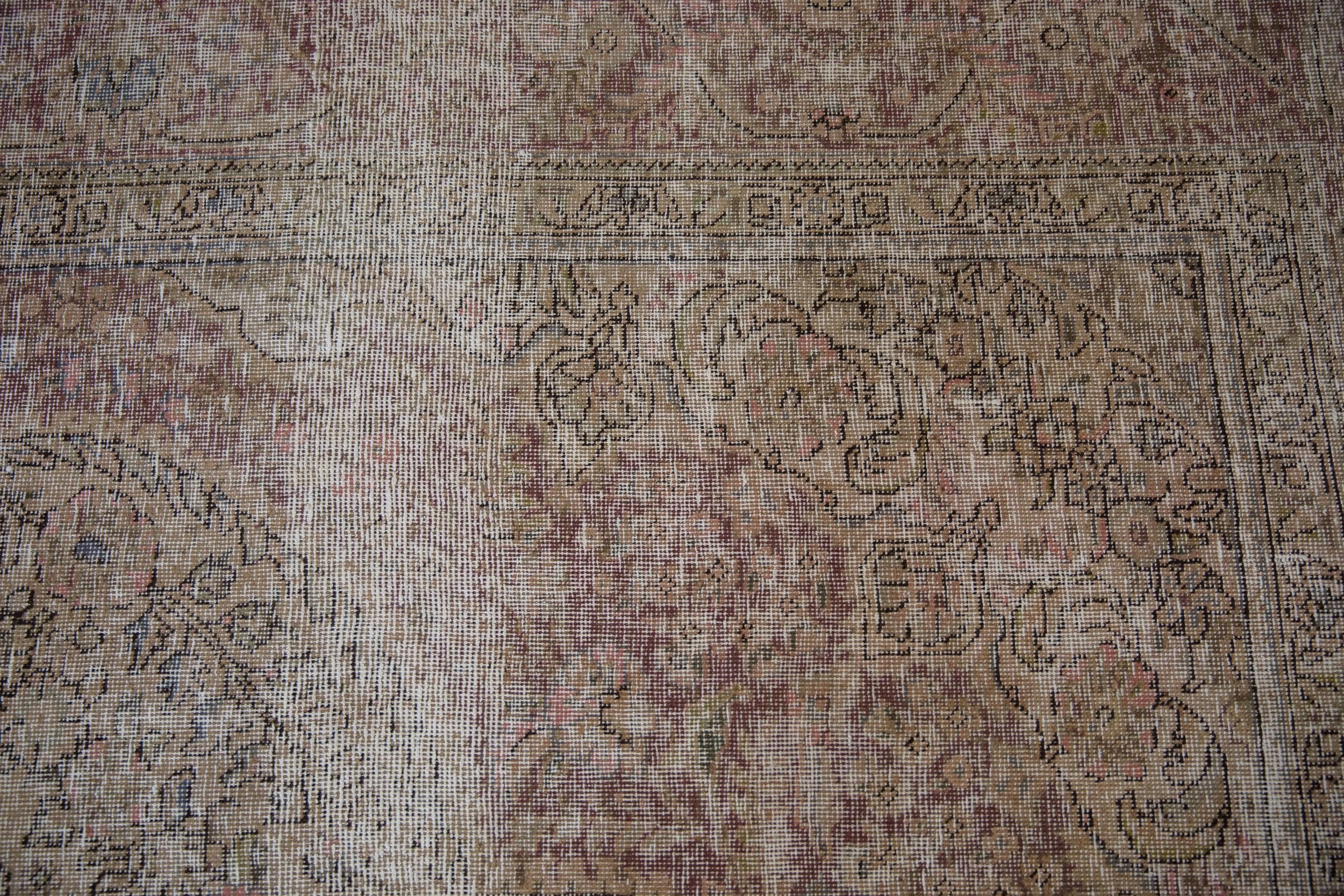 10x12.5 Vintage Distressed Tabriz Carpet by Old New House® - product image 6 for Resin Society