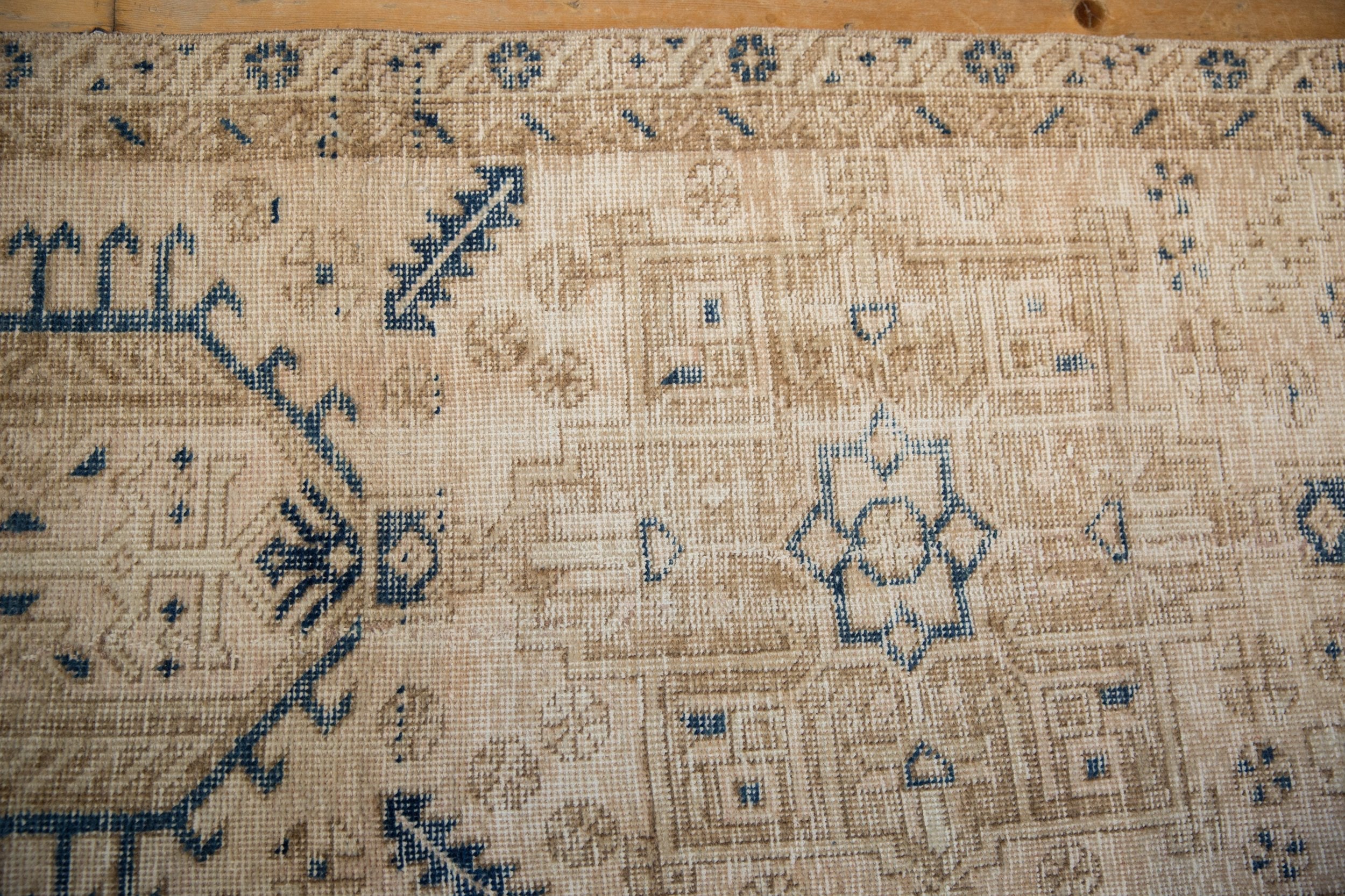 2.5x12 Vintage Distressed Fragment Karaja Rug Runner by Old New House® - product image 8 for Resin Society