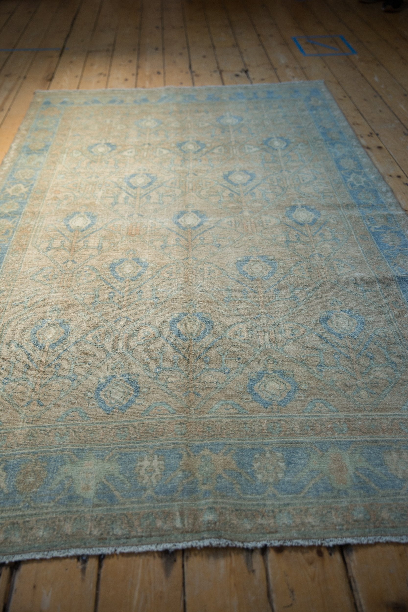 4.5x7.5 Vintage Distressed Hamadan Rug by Old New House® - product image 7 for Resin Society