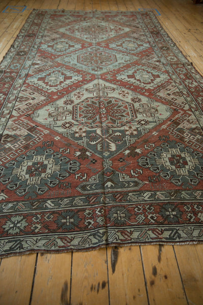 6.5x11.5 Vintage Distressed Soumac Design Carpet by Old New House® - product image 4 for Resin Society