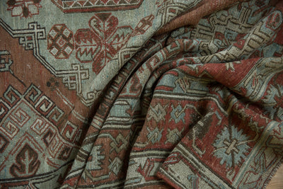 6.5x11.5 Vintage Distressed Soumac Design Carpet by Old New House® - product image 9 for Resin Society