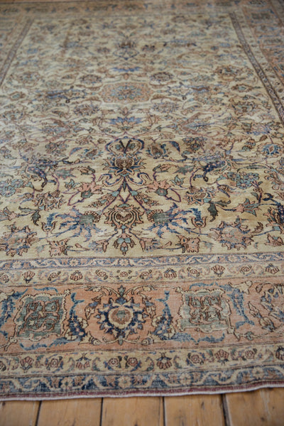 7x9.5 Vintage Distressed Isfahan Carpet by Old New House® - product image 5 for Resin Society