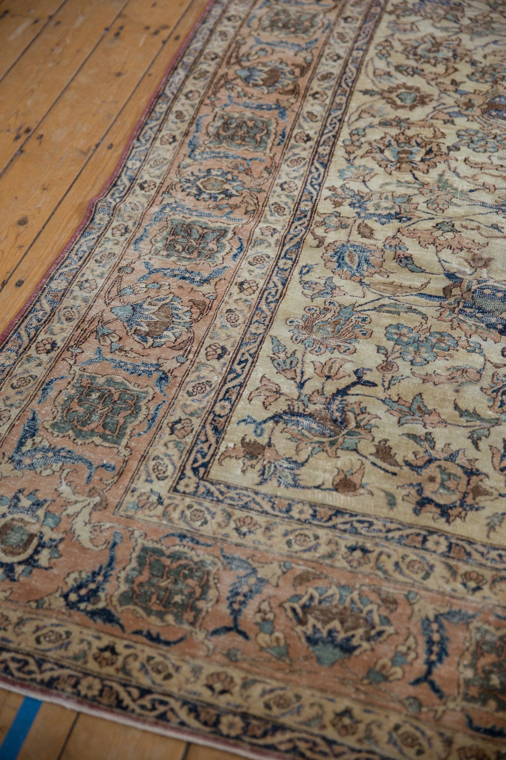 7x9.5 Vintage Distressed Isfahan Carpet by Old New House® - product image 8 for Resin Society