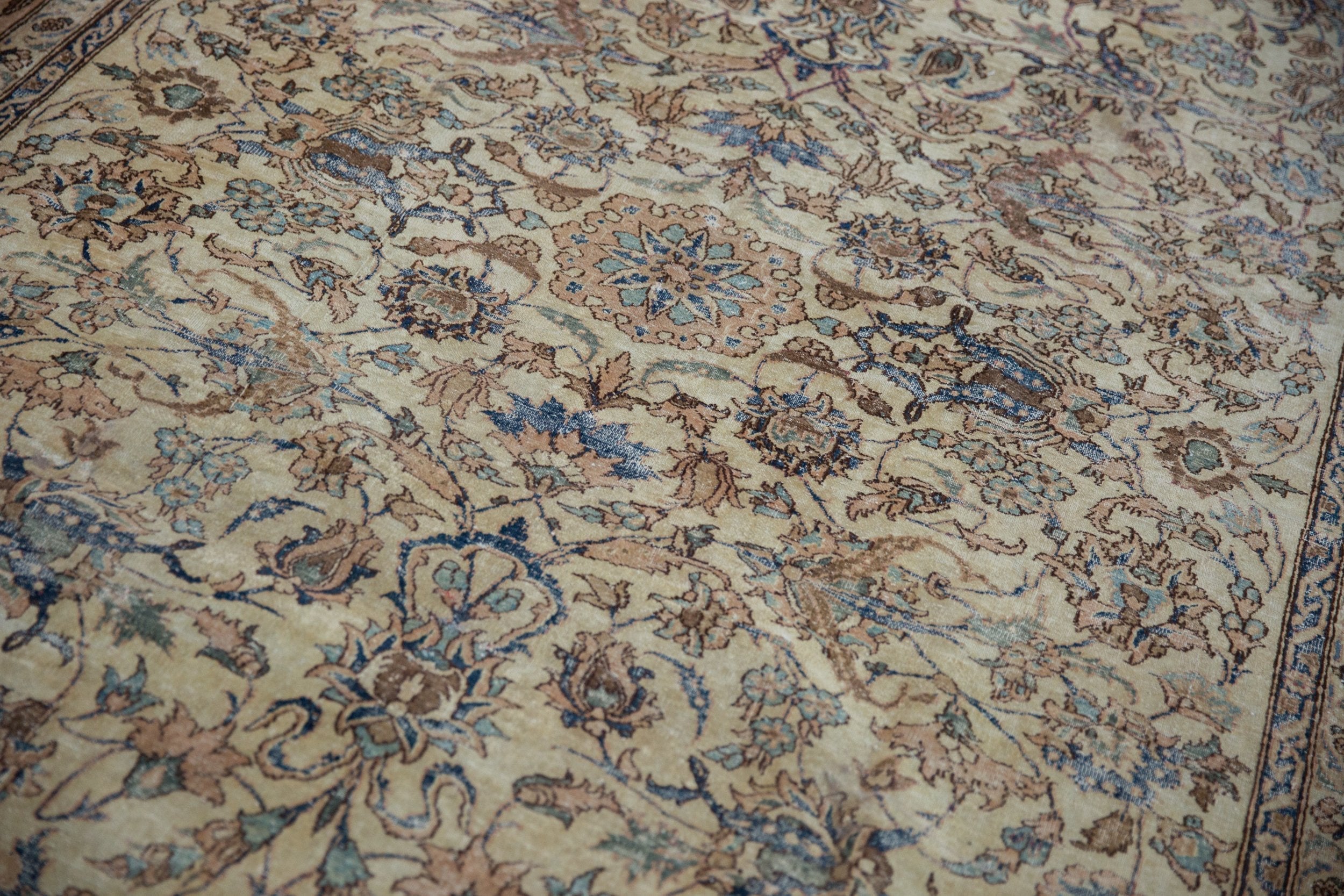 7x9.5 Vintage Distressed Isfahan Carpet by Old New House® - product image 9 for Resin Society