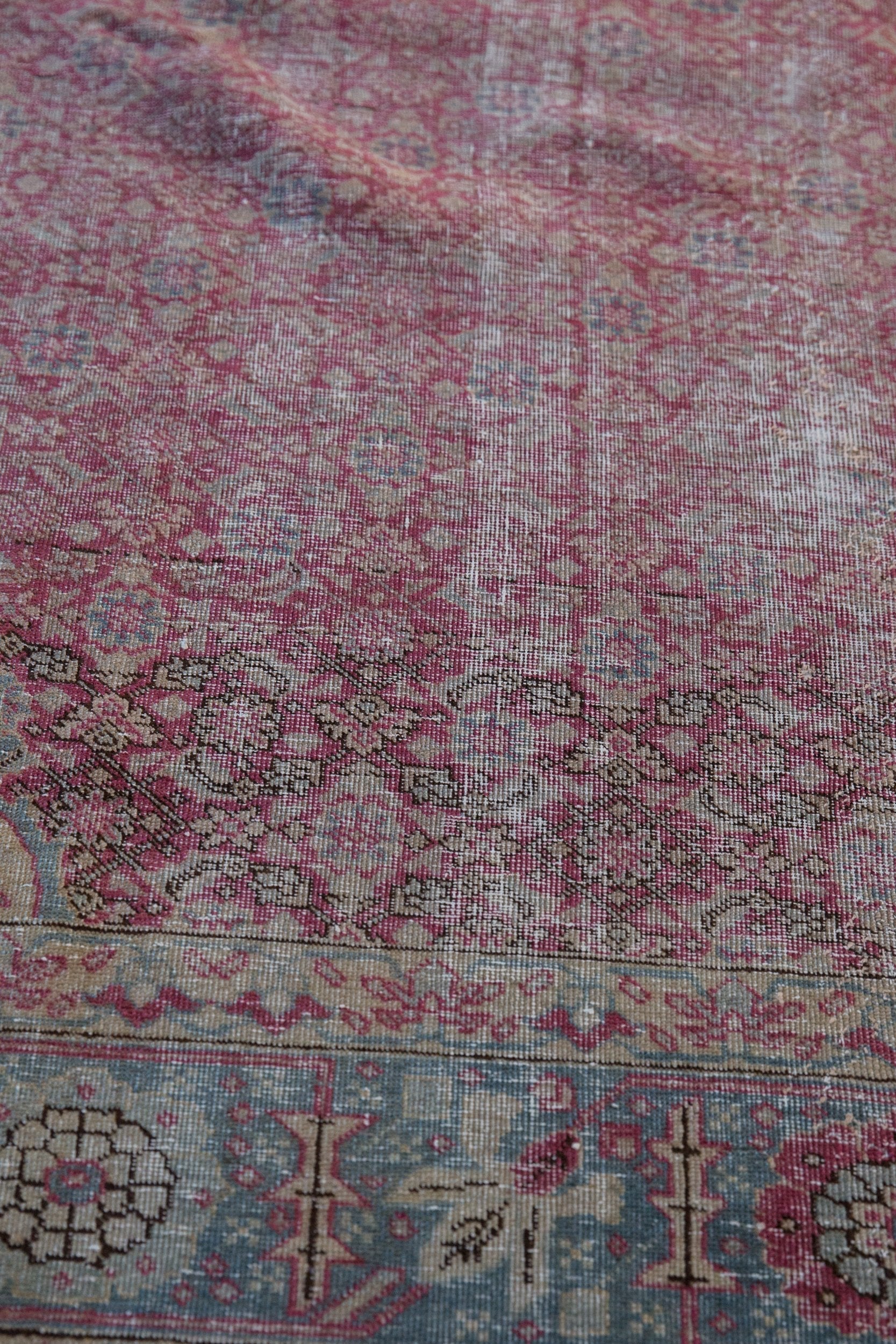 7.5x10.5 Vintage Distressed Kayseri Carpet by Old New House® - product image 5 for Resin Society