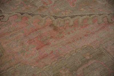 15.5x19.5 Vintage Distressed Oushak Carpet by Old New House® - product image 6 for Resin Society