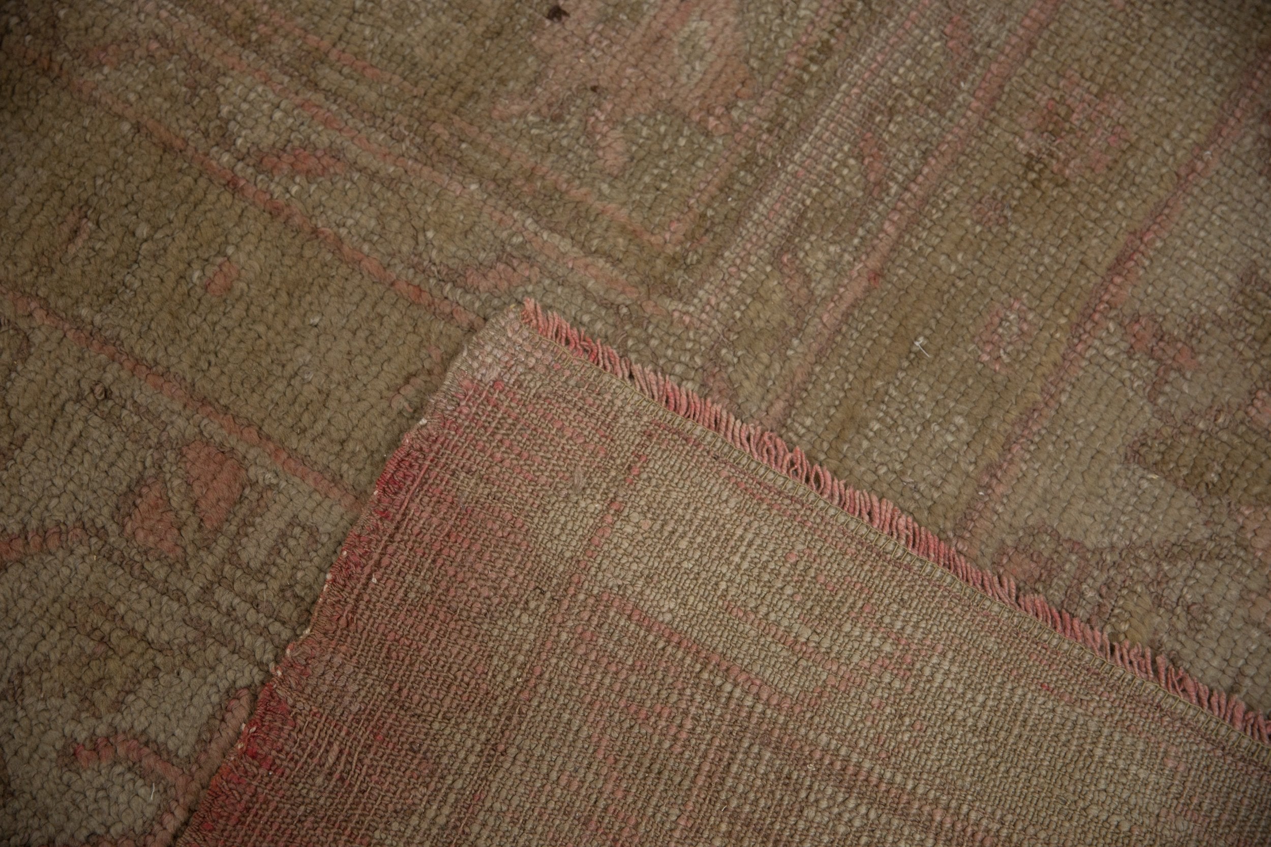 15.5x19.5 Vintage Distressed Oushak Carpet by Old New House® - product image 8 for Resin Society