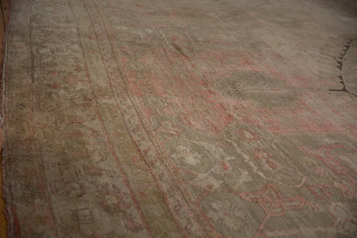15.5x19.5 Vintage Distressed Oushak Carpet by Old New House® - product image 13 for Resin Society