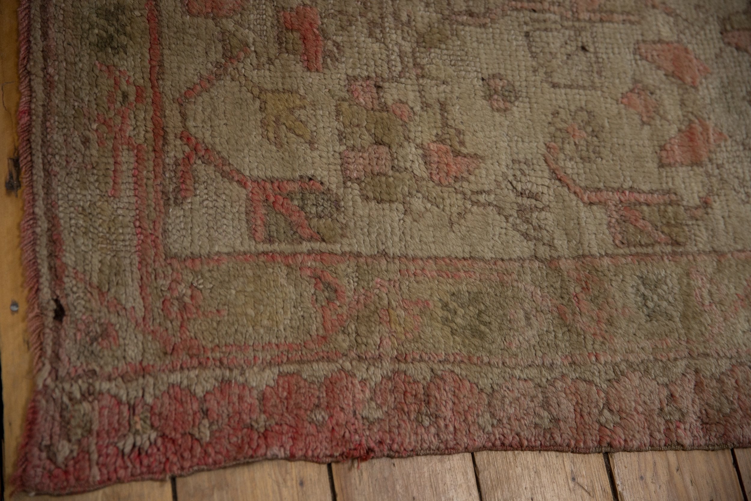 15.5x19.5 Vintage Distressed Oushak Carpet by Old New House® - product image 14 for Resin Society