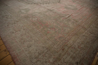 15.5x19.5 Vintage Distressed Oushak Carpet by Old New House® - product image 16 for Resin Society
