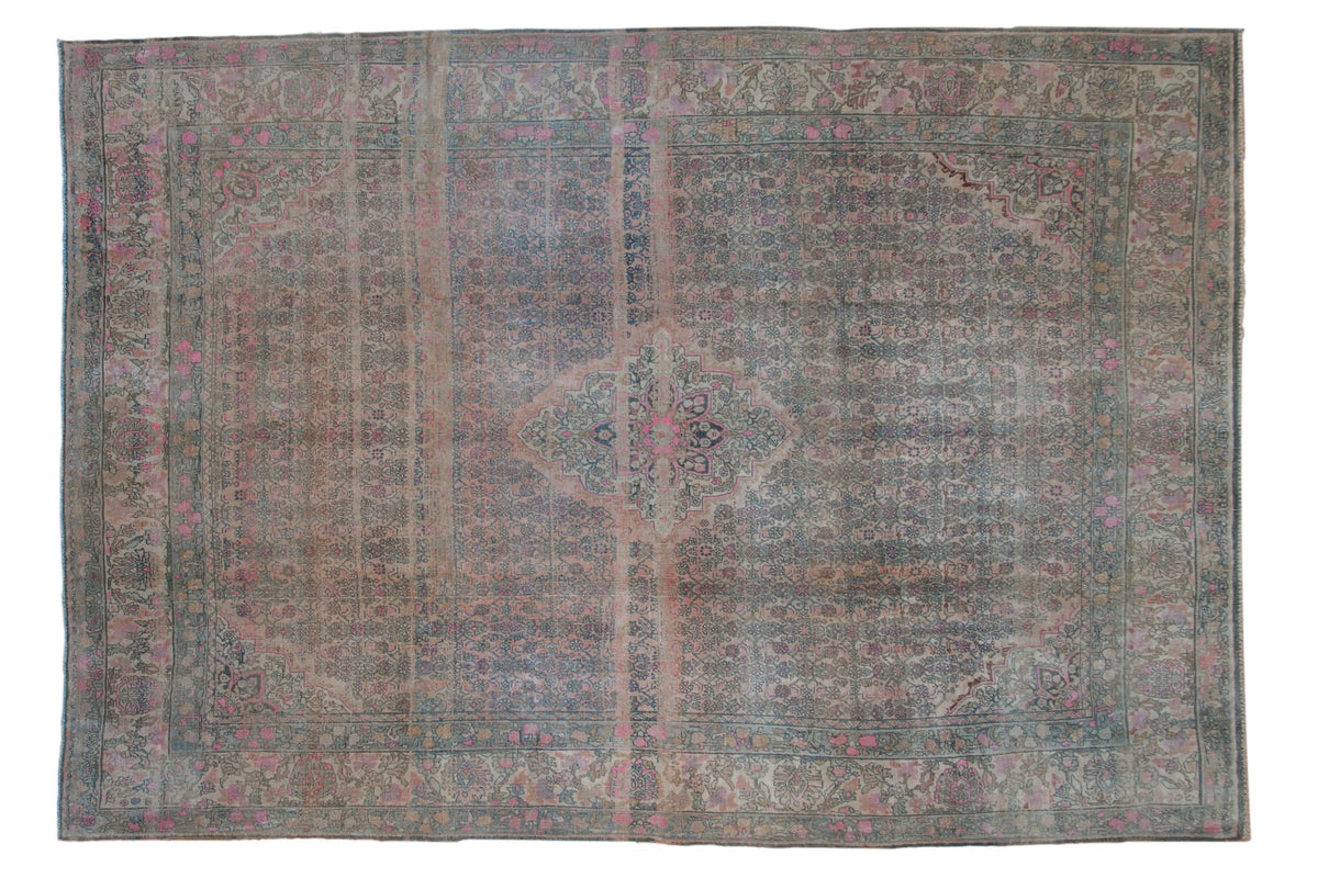7x10.5 Vintage Distressed Bijar Carpet by Old New House® - main product image for Resin Society