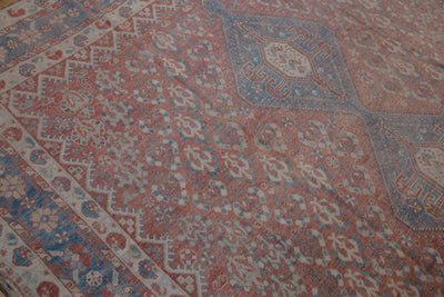 7.5x10 Vintage Distressed Qashqai Carpet by Old New House® - product image 5 for Resin Society