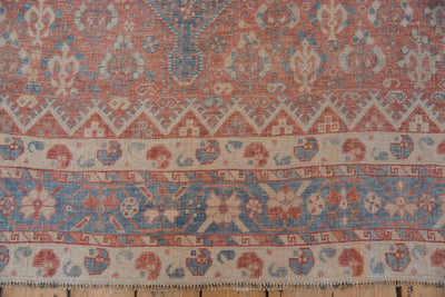7.5x10 Vintage Distressed Qashqai Carpet by Old New House® - product image 8 for Resin Society