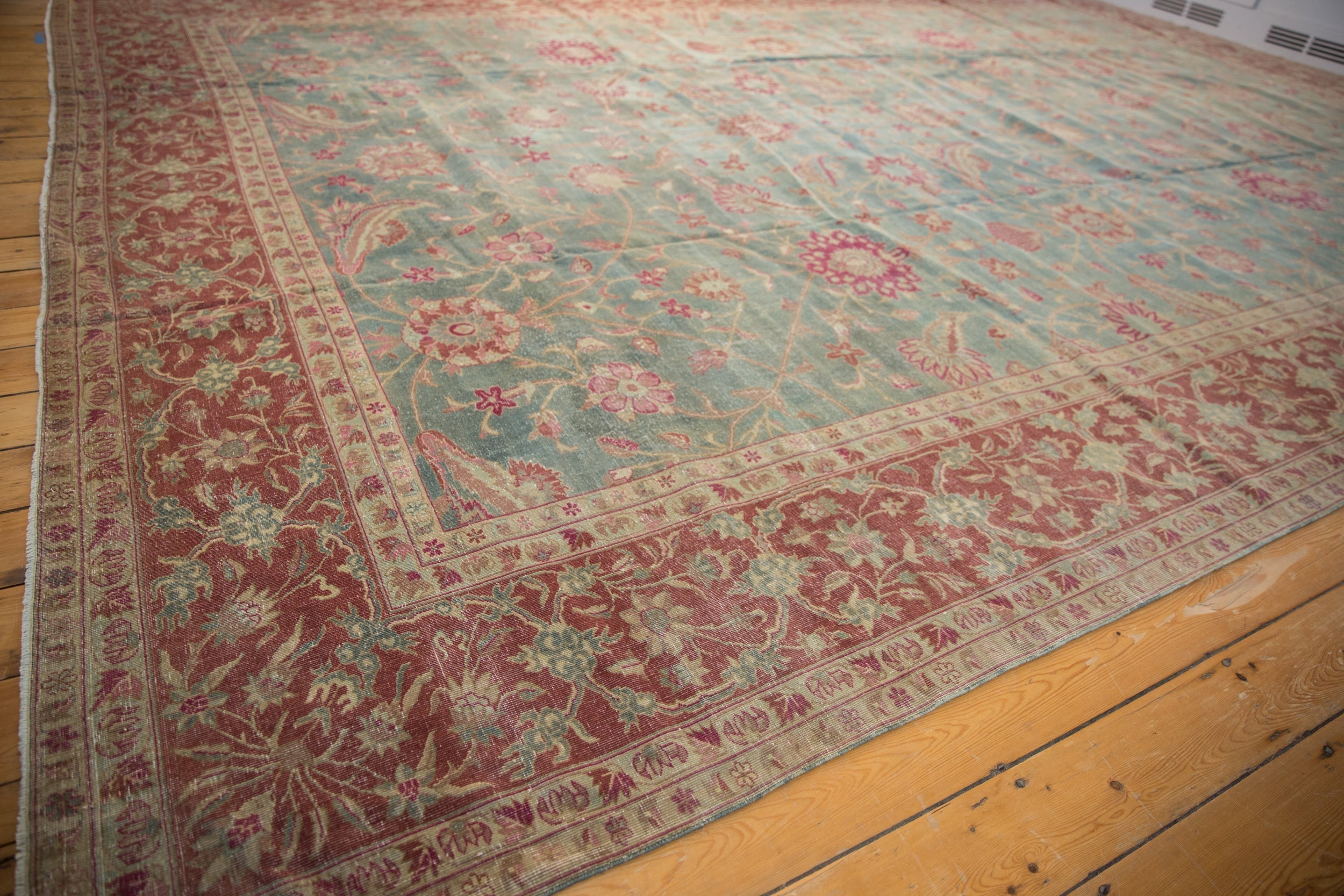 11.5x17 Vintage Distressed Yezd Carpet by Old New House® - product image 3 for Resin Society